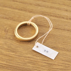 【台紙用シールO 】７号　８号　９号　10号　11号　Ring ピンキーリング  指輪（透明×黒文字）200枚 2枚目の画像