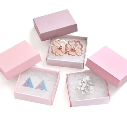 よし　ラッピングあり　2セット 36色のギフトボックス（綿・薄紙入）92×72×28mm 日本製 ラッピング 箱