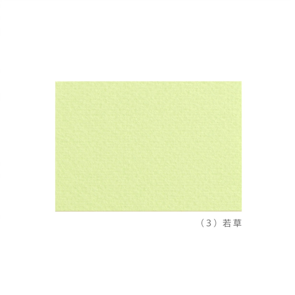 ピスタチオグリーン カード  47×67mm（100枚）　カード　アクセサリー台紙 A064 7枚目の画像