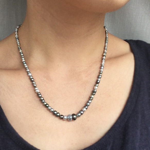 タヒチケシパール　ネックレスチャーム　ペンダント タヒチケシパールネックレスチャーム ペンダント