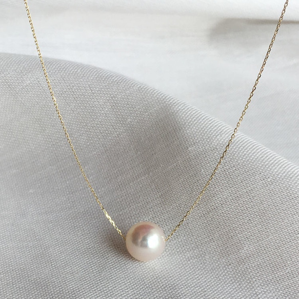 ✨[K10YG] Akoya 項鍊，讓你每天都想穿戴真珍珠的美麗 第1張的照片