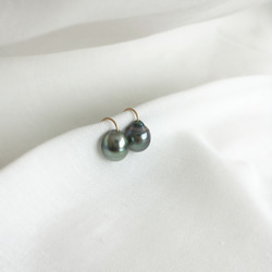 【K14GF】Tahitian Baroque Pearls Earring 2枚目の画像