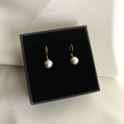 【K14GF】Tahitian Baroque Pearls Earring 3枚目の画像