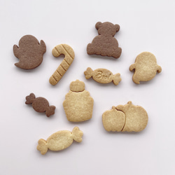 【ハロウィン】ステッキキャンディー クッキー型/かぼちゃ/おばけ/かわいい/プレゼント/ギフト/手作り/お祝い/クッキー 2枚目の画像