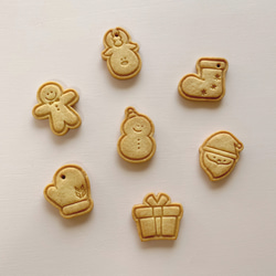 【クリスマス】〈セレクト3点〉ミニ クッキー型/かわいい/プレゼント/ギフト/手作り/トナカイ/ツリー/サンタ/クッキー 3枚目の画像