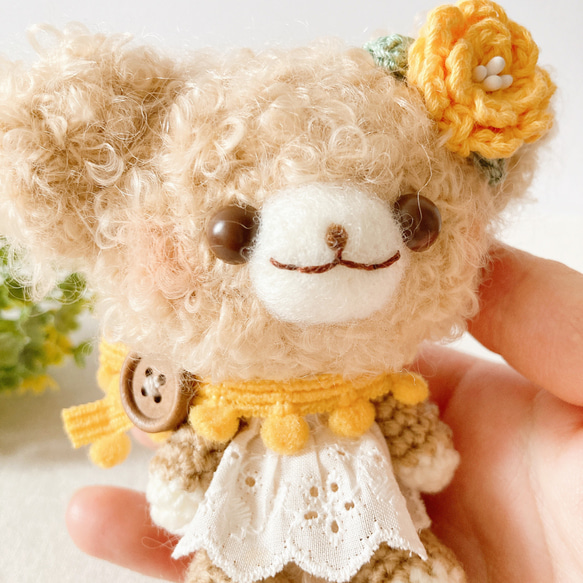 くまさんレースのワンピースオーダー見本