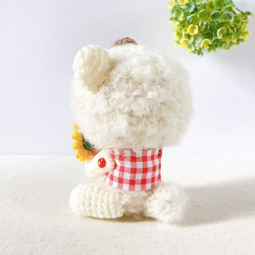 まんまるあみぐるみしろくまさん