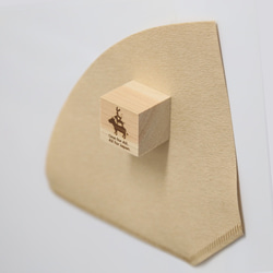 【全額寄付・送料無料】ロゴ入り木製マグネット／2個セット 5枚目の画像