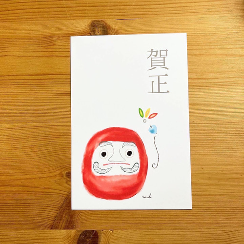 年賀だるま5円　満月消　63枚 年賀だるま5円 満月消 63枚 000000001327_k73jW9V.png