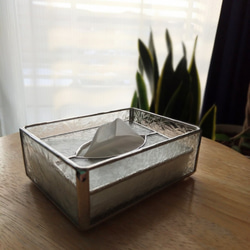 フローラ2色のティッシュケース2種　ステンドグラス フローラ2色のティッシュケース2種 ステンドグラス フローラ2色