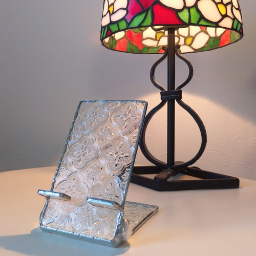 オルゴール内蔵・ステンドグラス　インテリアスタンド オルゴール内蔵・ステンドグラス インテリアスタンド