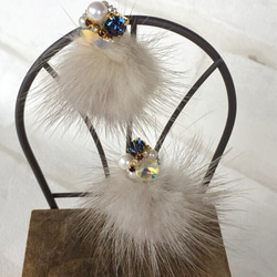 Brue bijou & Cotton pearl ♡ with the fur 3枚目の画像