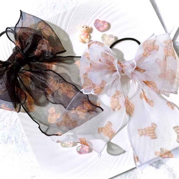 ビックリボン♡girlパッチンピン♡ピンク ビックリボン♡girlパッチン