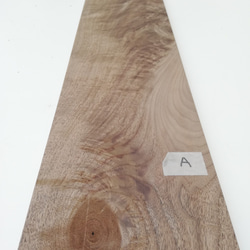 ウォールナット　希少部位　木材　端材　素材　DIYⒶ　大き目のサイズ 4枚目の画像