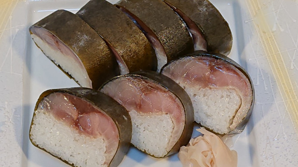 お勧めギフト　宮城県・石巻産「金華鯖」の一汐鯖を京料理の伝統の技で仕上た『金鯖寿司』をご賞味下さい！ 4枚目の画像