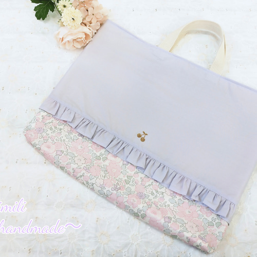 リバティ ベッツィ レッスンバッグ 手提げ 女の子 花柄 巾着 お弁当袋