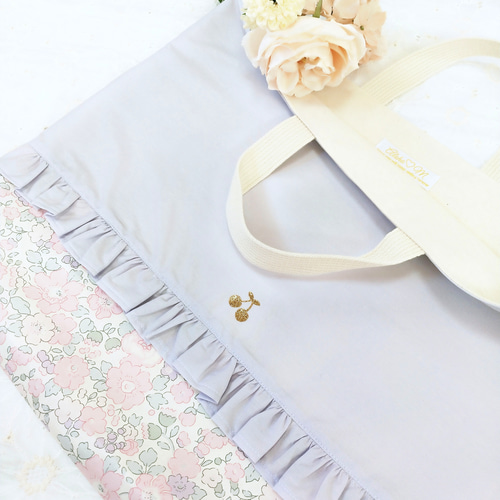 リバティ ベッツィ レッスンバッグ 手提げ 女の子 花柄 巾着 お弁当袋 