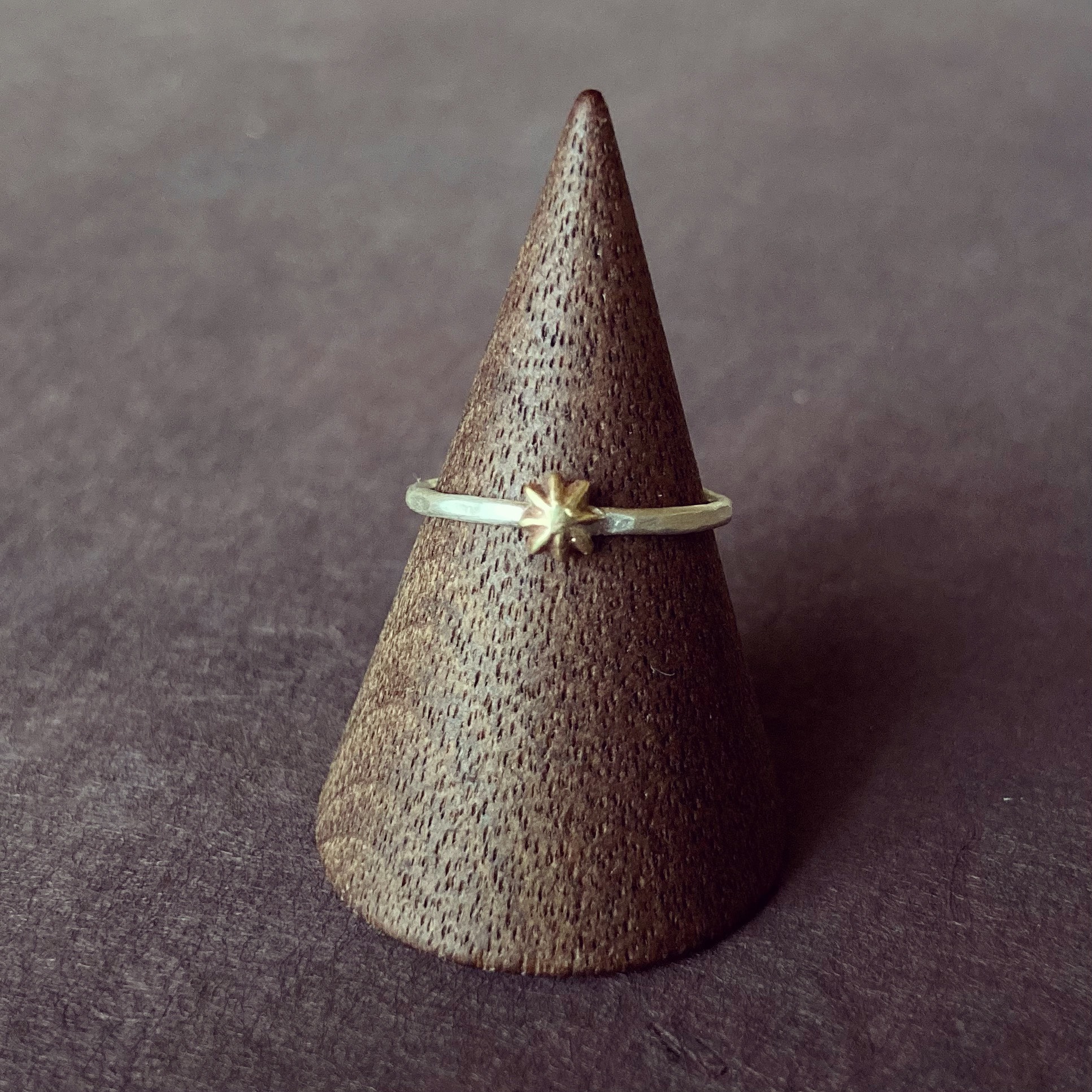 【星　Star　-希望の指環- 】星/真鍮/シルバー/ピンキーリング/指輪/護符・希望・幸福