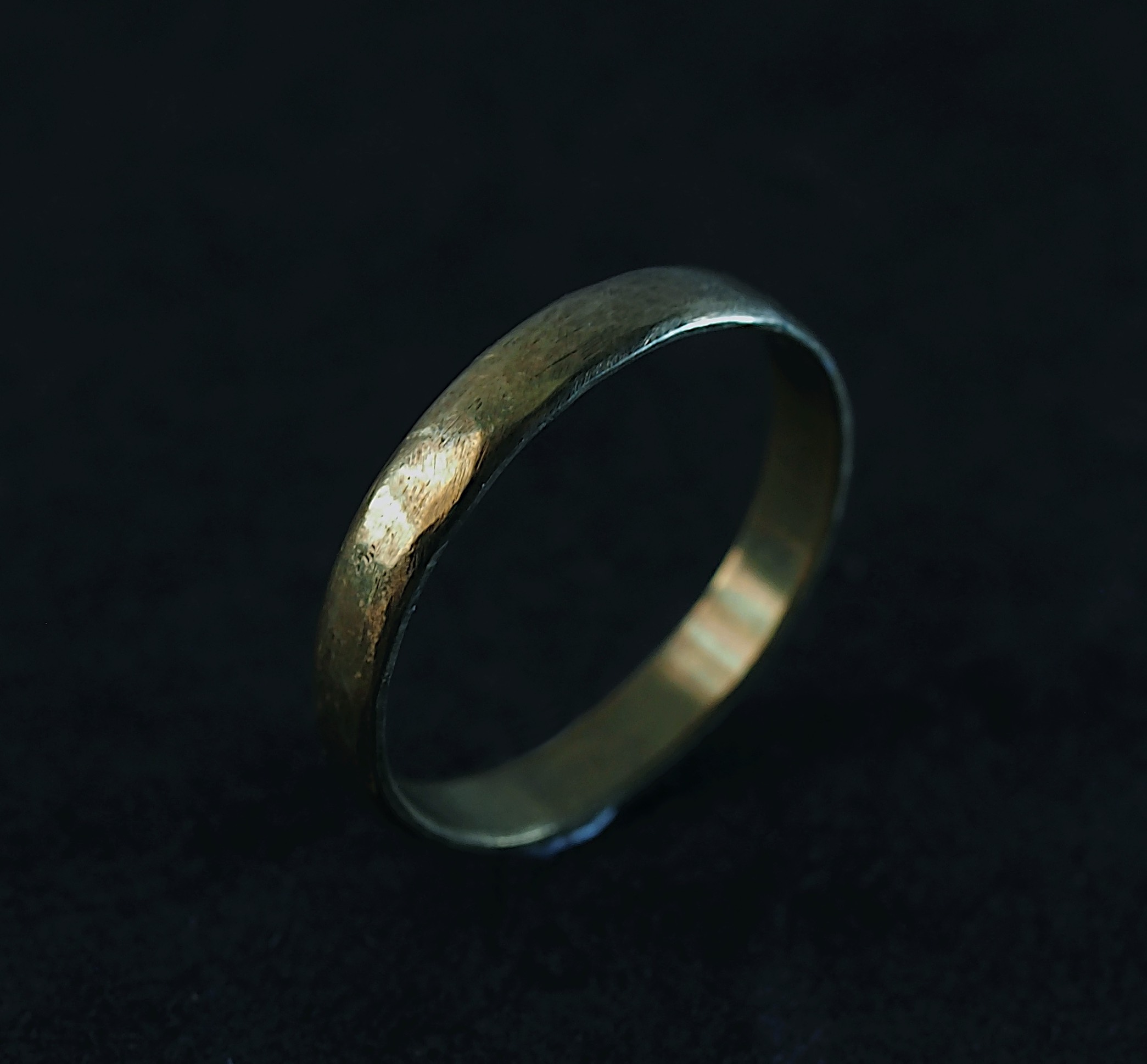 【Simple・wide】シンプル/真鍮/インデックスリング/集中力・幸運