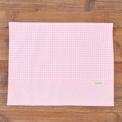 ピンク お弁当袋＆ランチョンマット 2点セット 6枚目の画像