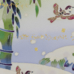 【すずめ】染パネル  伝統工芸品 ⋆結婚祝い⋆銀婚式⋆新築祝い⋆誕生日の贈り物⋆インテリアとして日本の四季を楽しんで。　 3枚目の画像