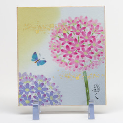 【ありうむ】小色紙　伝統工芸品 ⋆結婚祝い⋆銀婚式⋆新築祝い⋆誕生日の贈り物⋆インテリアとして日本の四季を楽しんで。　 3枚目の画像