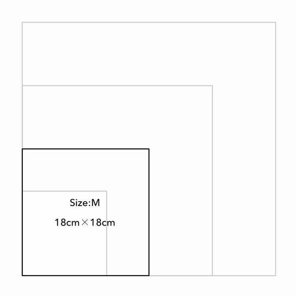 みつろうらっぷ (SML 3枚セット) 玉ねぎ染め 蜜蝋エコラップ 8枚目の画像