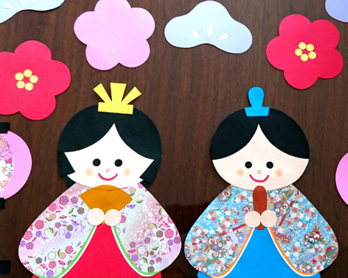 ひなまつり  壁面飾り 初節句 0_0e299d3397ca80822784c93749f2