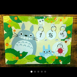 保育園 幼稚園 日めくりカレンダー キャラクター 壁面 壁面製作 壁面飾り 新年度 知育 1枚目の画像