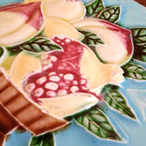 里帰り便・マジョリカタイル・100年前に海を渡ったアンティークタイル