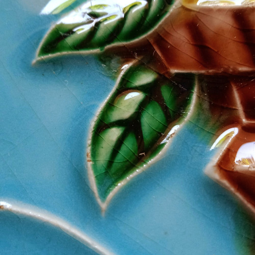 里帰り便・マジョリカタイル・100年前に海を渡ったアンティークタイル