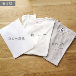 鮮やかダリア鹿のTシャツ 6枚目の画像