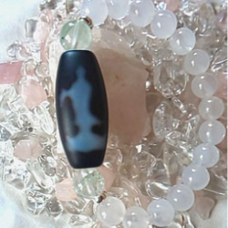 ★Cindy様★専用★珍しい緑色の双観音天珠のブレス ☆Cindy様☆専用☆珍しい緑色の双観音天珠のブレス ☆