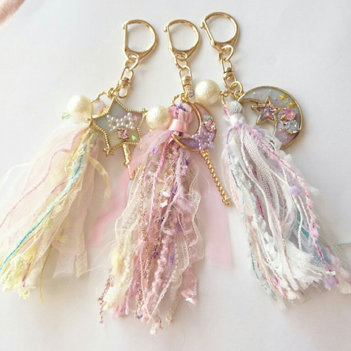 ゆめかわいい☆タッセルキーホルダー 雑貨・その他 うさナガ 通販