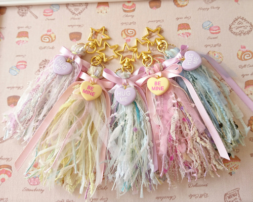 ハムちゃんず 引き揃え糸 タッセル キーホルダー その他