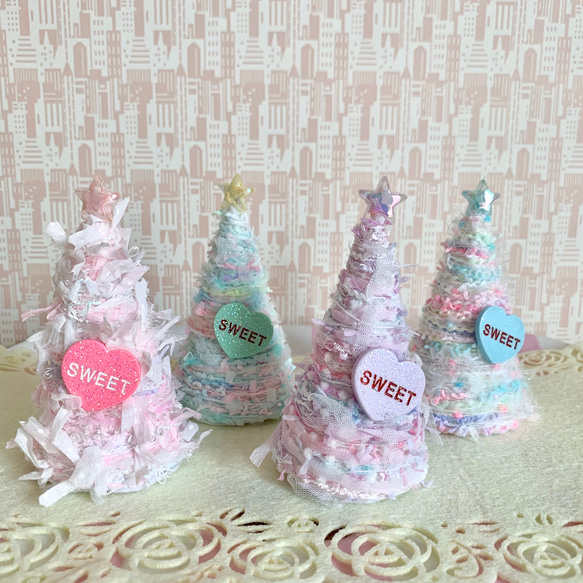 まとめ買いでお得 クリスマスツリー☆ゆめかわ 8271236 通販 うさナガ その他置物 人形