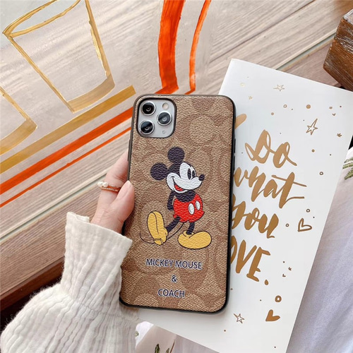 COACH】コーチ プラスチック 花柄 フラワー プリント ロゴ iPhone