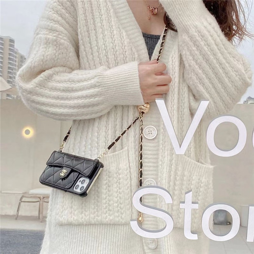 CHANEL 本物 iPhone X &amp;S  ケース  レア 早者勝ち 在庫処分 即発☆アクセサリー感覚♪】CHANEL iPhone 14 pro max ケース