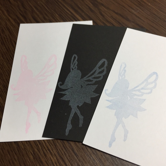 cards with a fairy 2枚目の画像