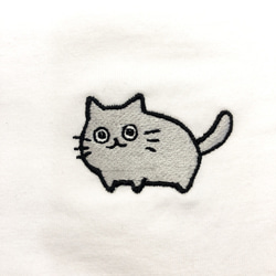 選擇！家貓刺繡[白色/刺繡] ekot T卹&lt;插圖：Taka（佐川Rameko）&gt; 第6張的照片