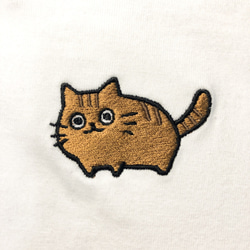 選擇！家貓刺繡[黑色/刺繡] ekot T卹&lt;插圖：Taka（佐川ame子）&gt; 第8張的照片