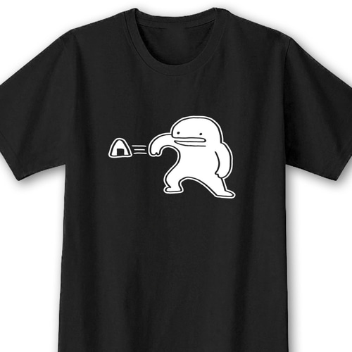 新品未開封　しのけん大食いYouTuber おにぎりTシャツ　ブラック　Lサイズ しのけん大食い – Orizum.world