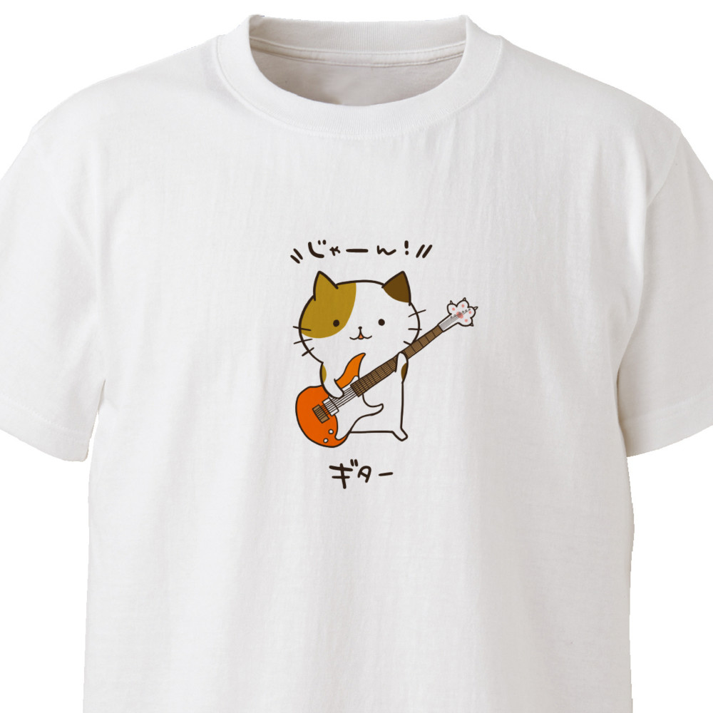 WAKAT HILOTTO ギターイラストTシャツ ギターイラストTシャツ HILOTTO WAKAT