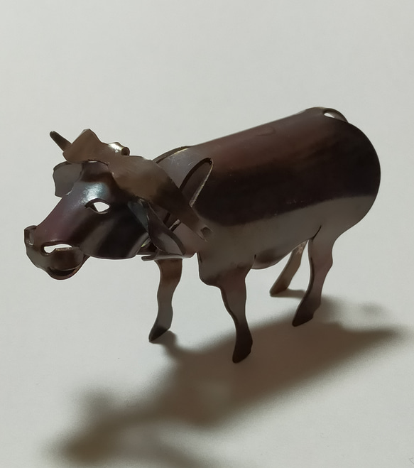 銅物(どうぶつ)オブジェ/水牛 立体・オブジェ Studio Yo-toBee/mog