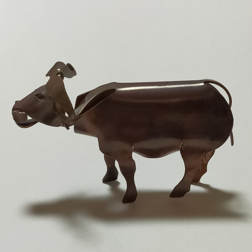 銅物(どうぶつ)オブジェ/水牛 立体・オブジェ Studio Yo-toBee/mog