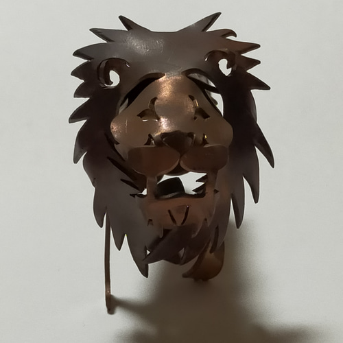 ライオンのオブジェ ハンドメイド ライオンのオブジェ ハンドメイド