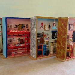 「昭和ロマン」　手押しポンプの台所　完成モデル　ジオラマ　ミニチュア　 7枚目の画像