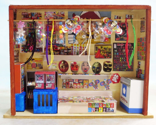駄菓子屋/ミニチュア/ジオラマ 駄菓子屋 | 東京ジオラマファクトリー オンラインストア