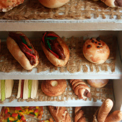 「小さなパン屋さん」組立キット　ジオラマ　ミニチュア　 10枚目の画像