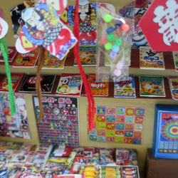 「小さな駄菓子屋さん」組立キット　ジオラマ　ミニチュア　プレゼント　 2枚目の画像